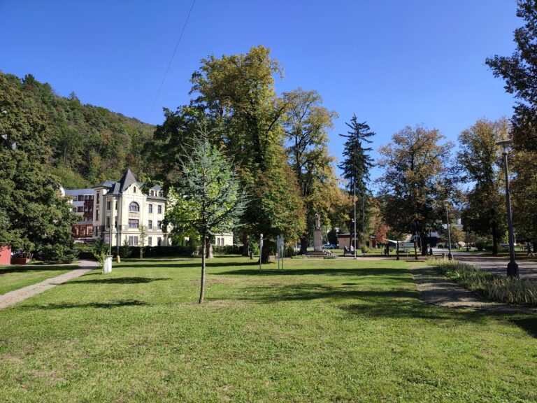 Kúpeľný park Trenčianske Teplice